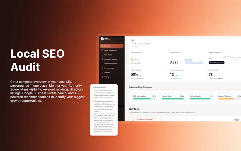 Blazly Local SEO screenshot 2