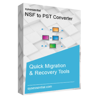 SYSessential NSF to PST Converter Tool