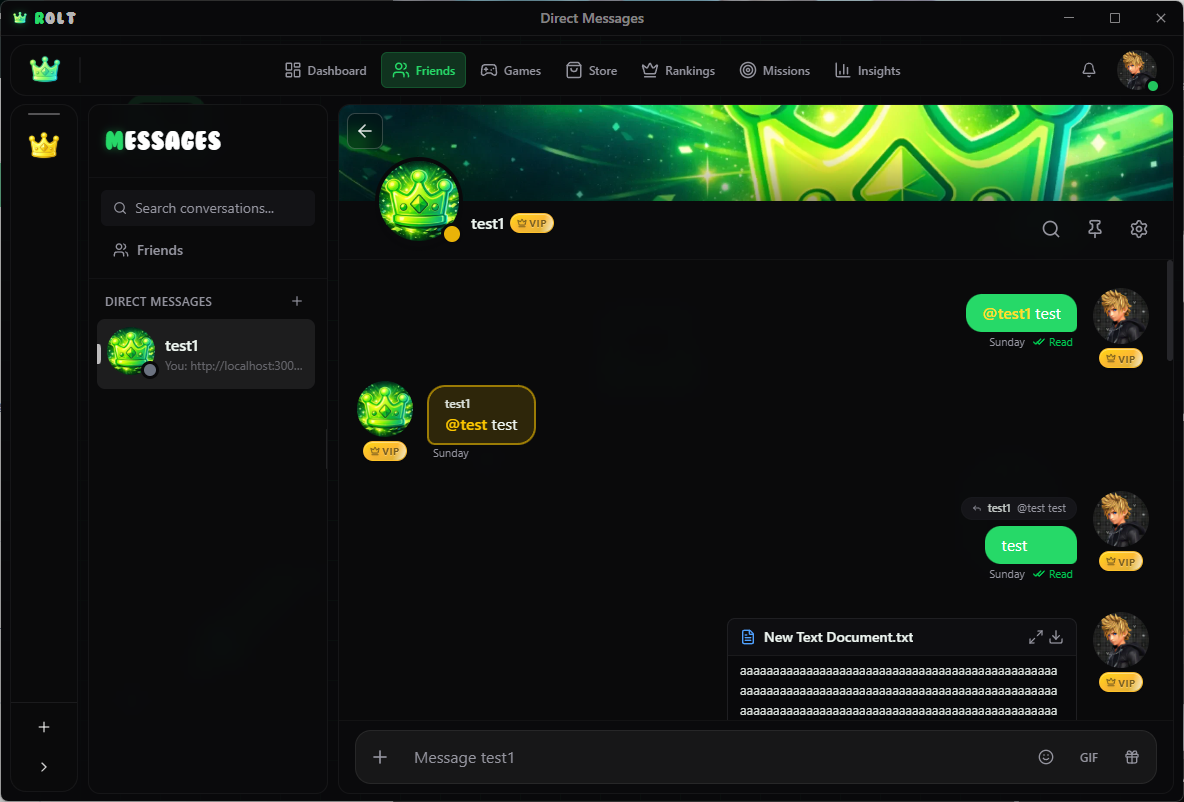 Rolt - Main product screenshot demonstrating key features and user interface