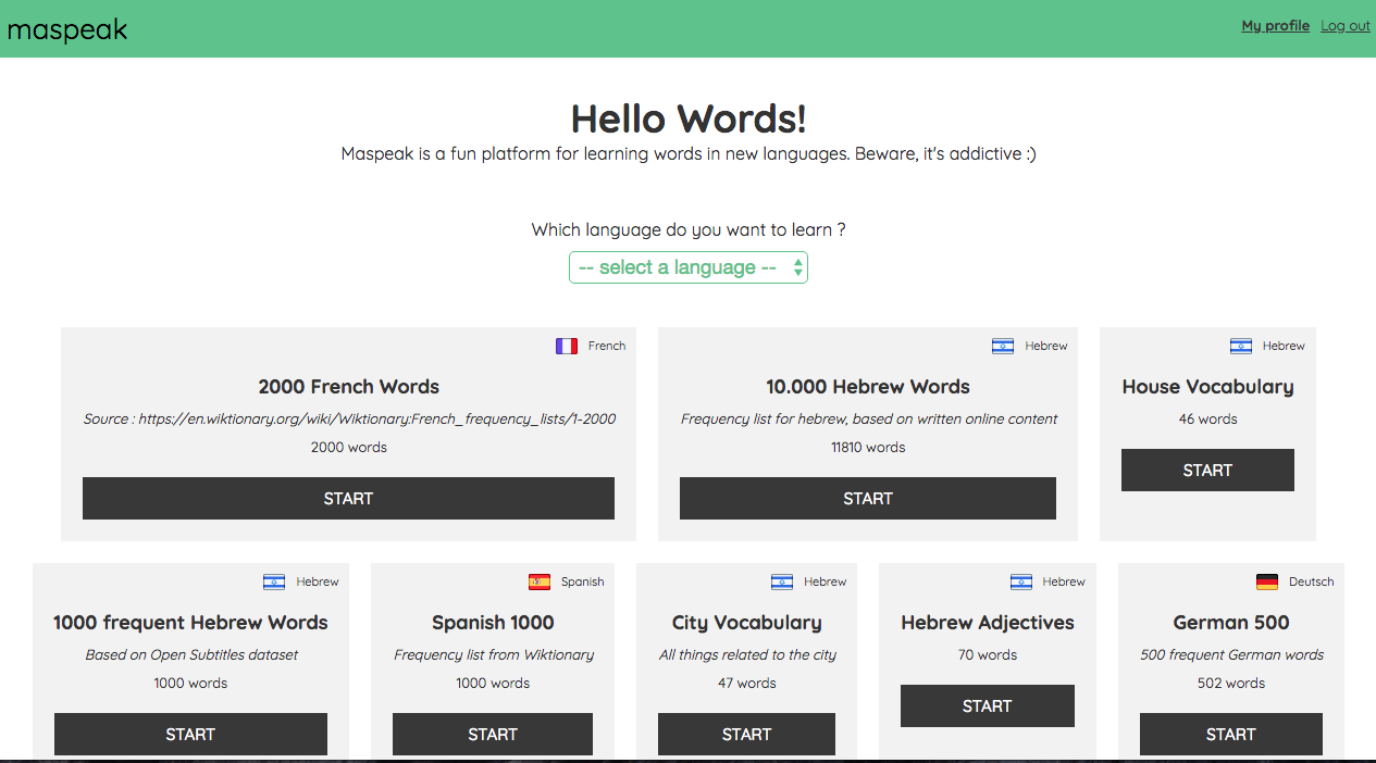 Maspeak gallery image