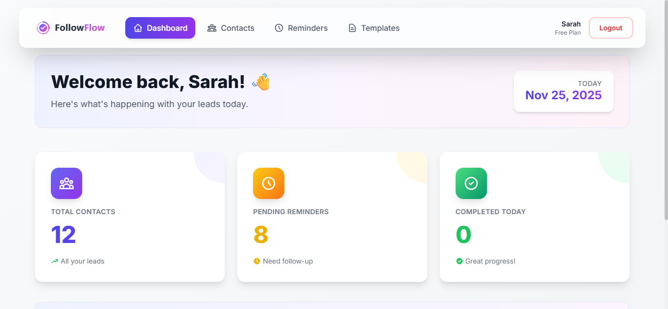 FollowFlow - Screenshot 3 showing product features and functionality