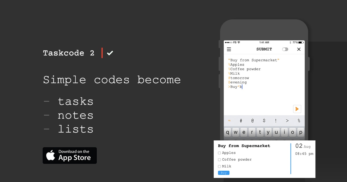 Taskcode 2.0 gallery image