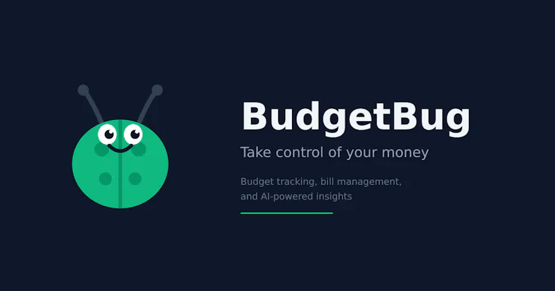 BudgetBug screenshot 1