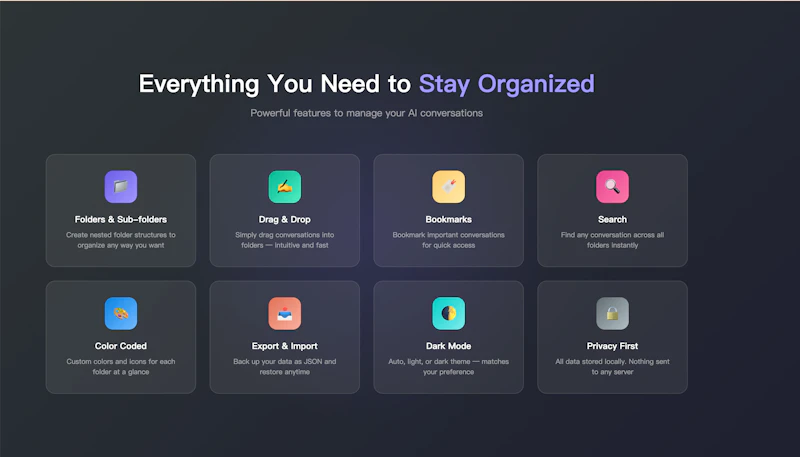 ChatFolders screenshot 2