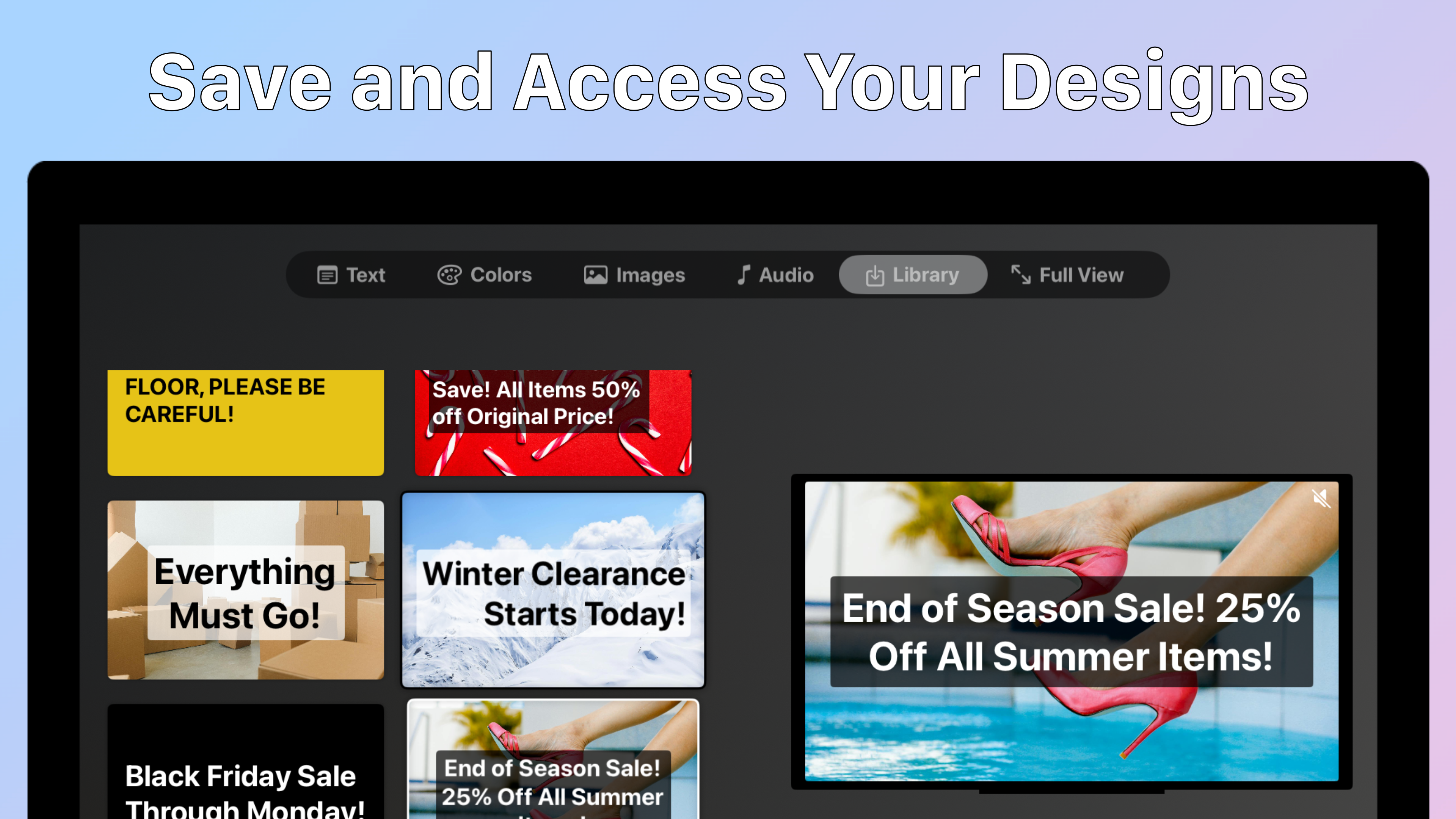 Screen Canvas gallery image