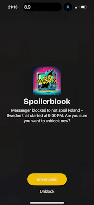 Spoilerblock