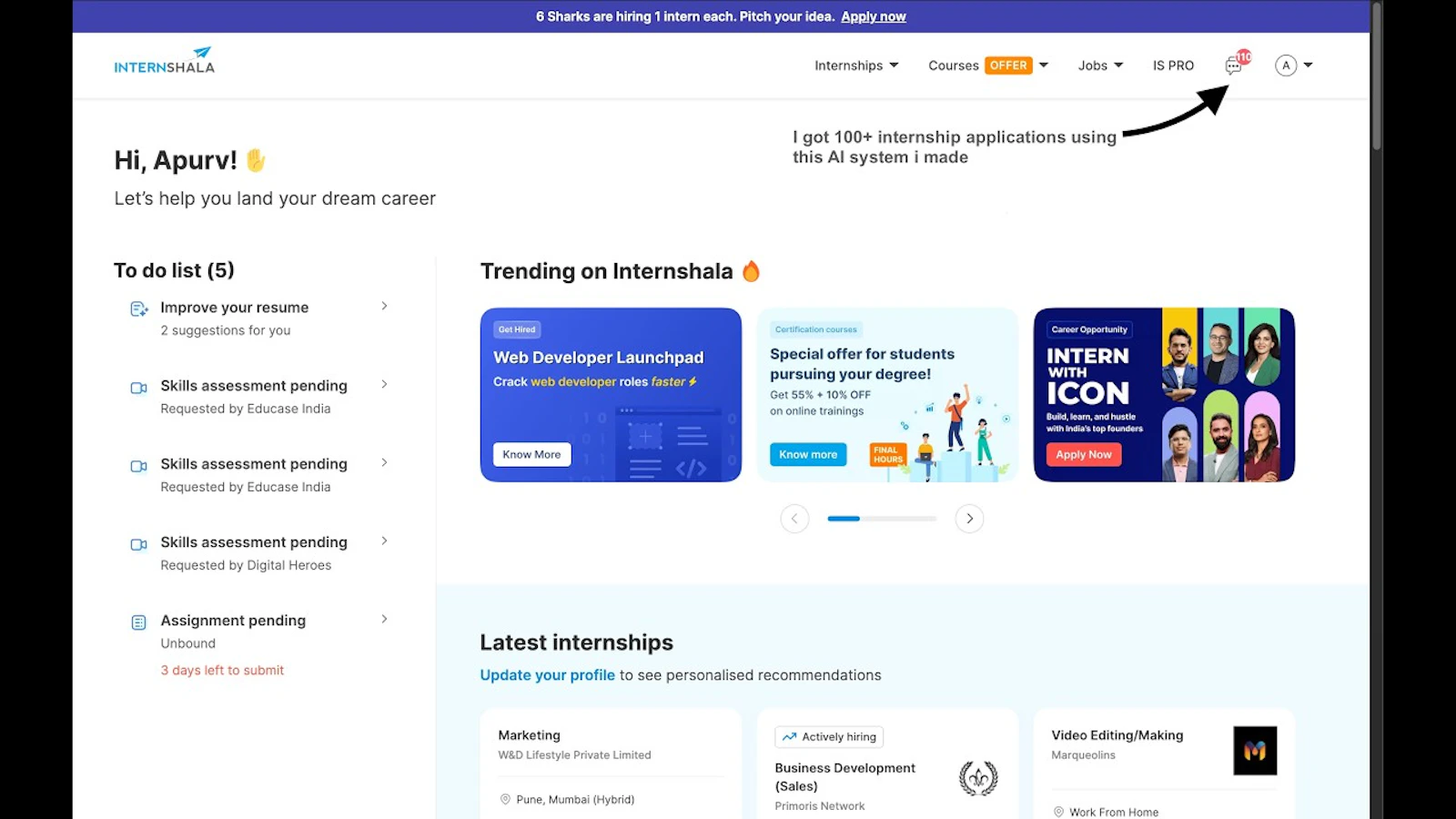 Hirehunt screenshot 1 (video preview)