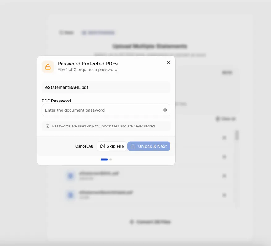 FastStatement Converter gallery image
