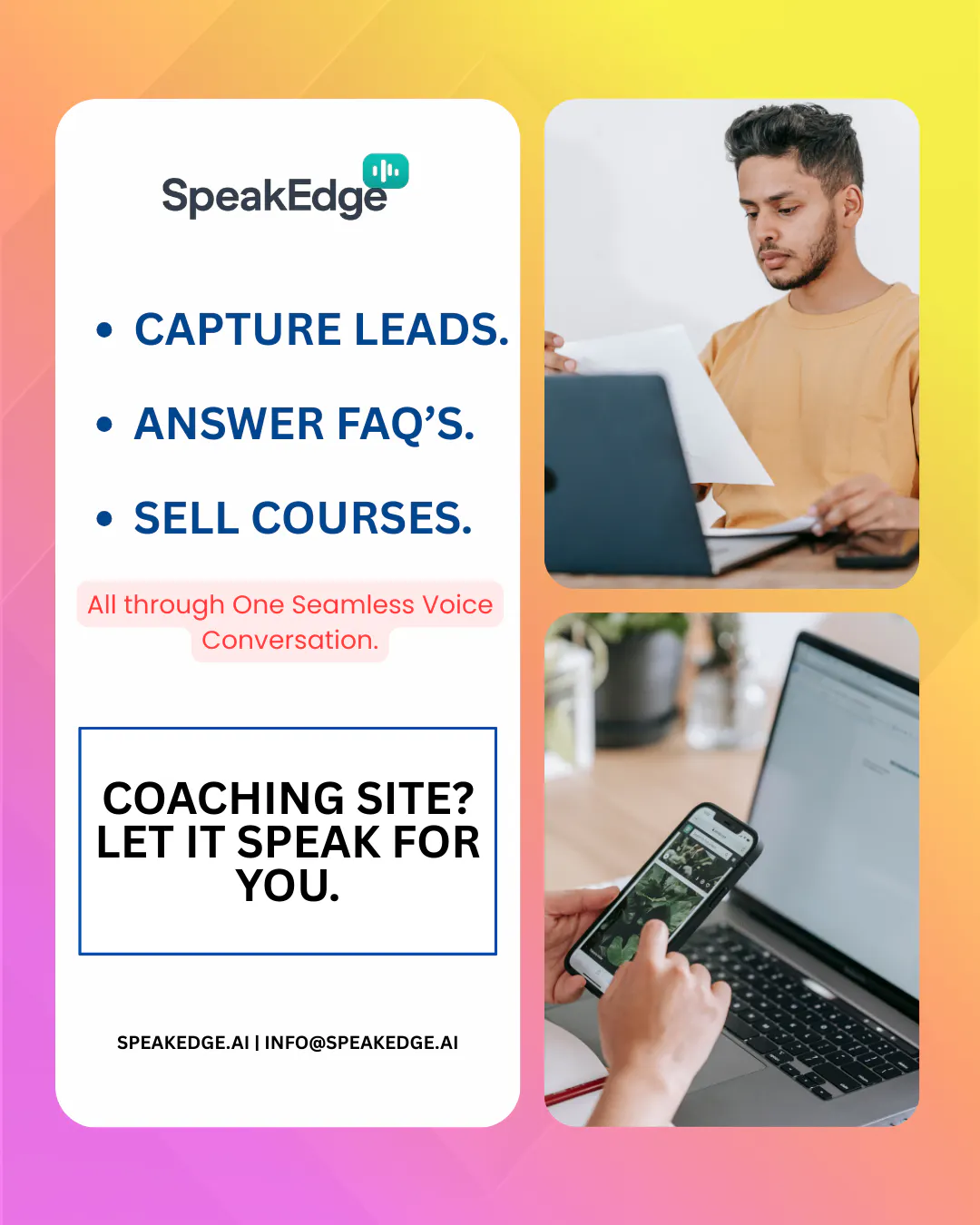 SpeakEdge.ai gallery image