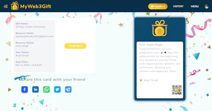 MyWeb3Gift gallery image