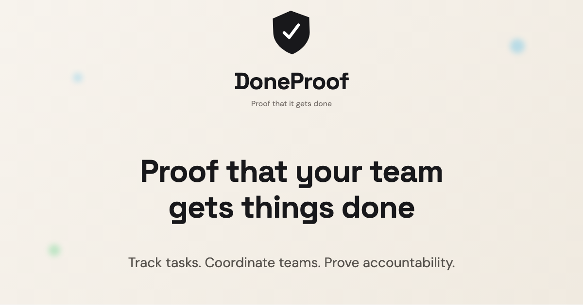 DoneProof gallery image