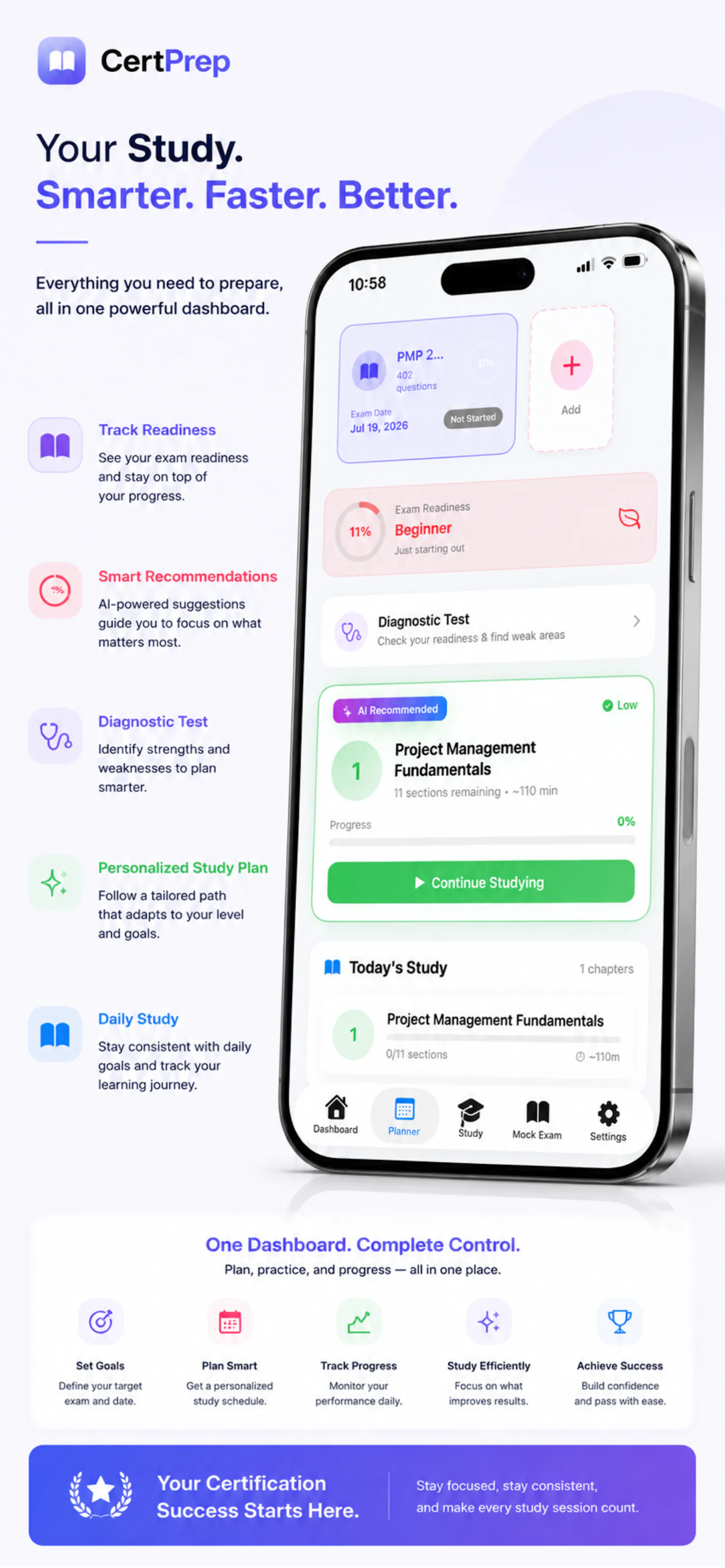 CertPrep – AI Certification Coach screenshot 2