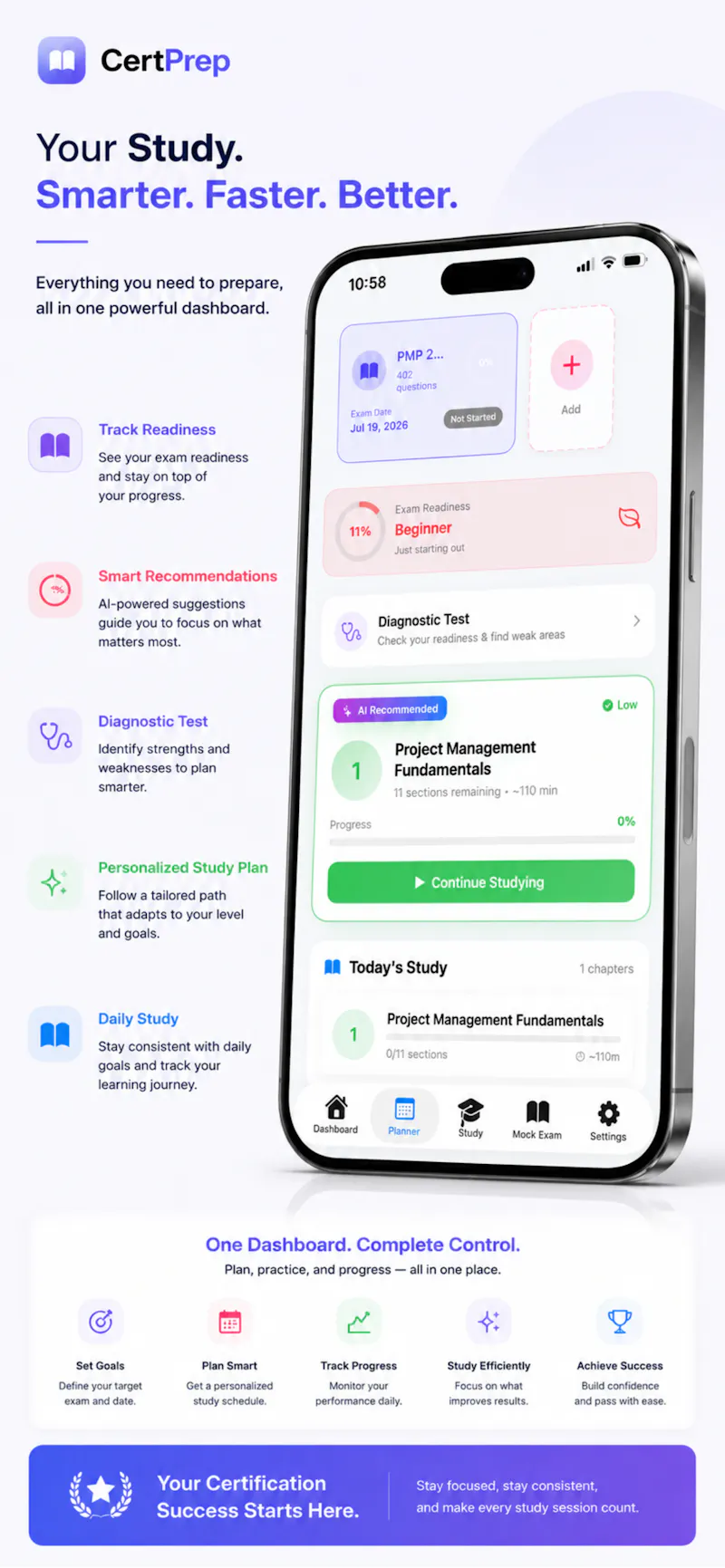 CertPrep – AI Certification Coach screenshot 2