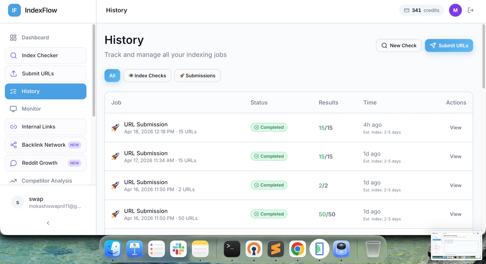 IndexFlow screenshot 9
