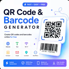 QR Code & Barcode Generator logo