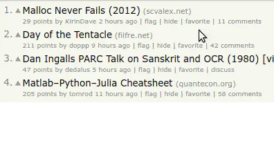 Refined Hacker News gallery image