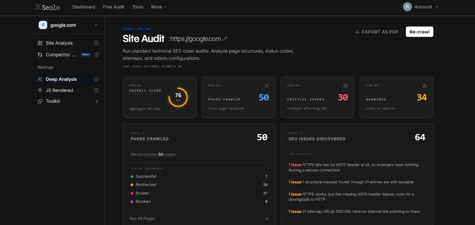 Seolo screenshot 2