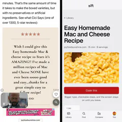 Sift - Recipe Capture gallery image