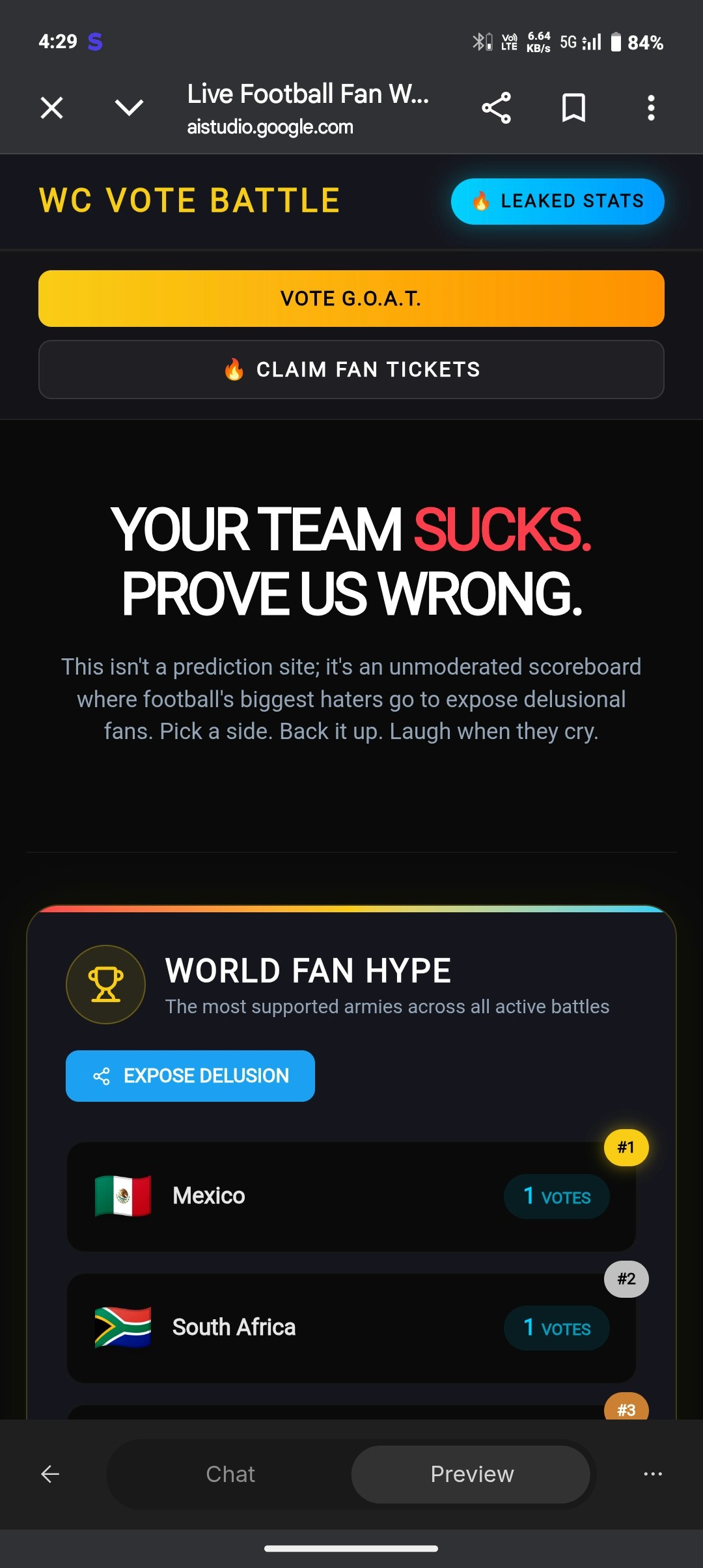 2026 fifa world cup fans vote  gallery image