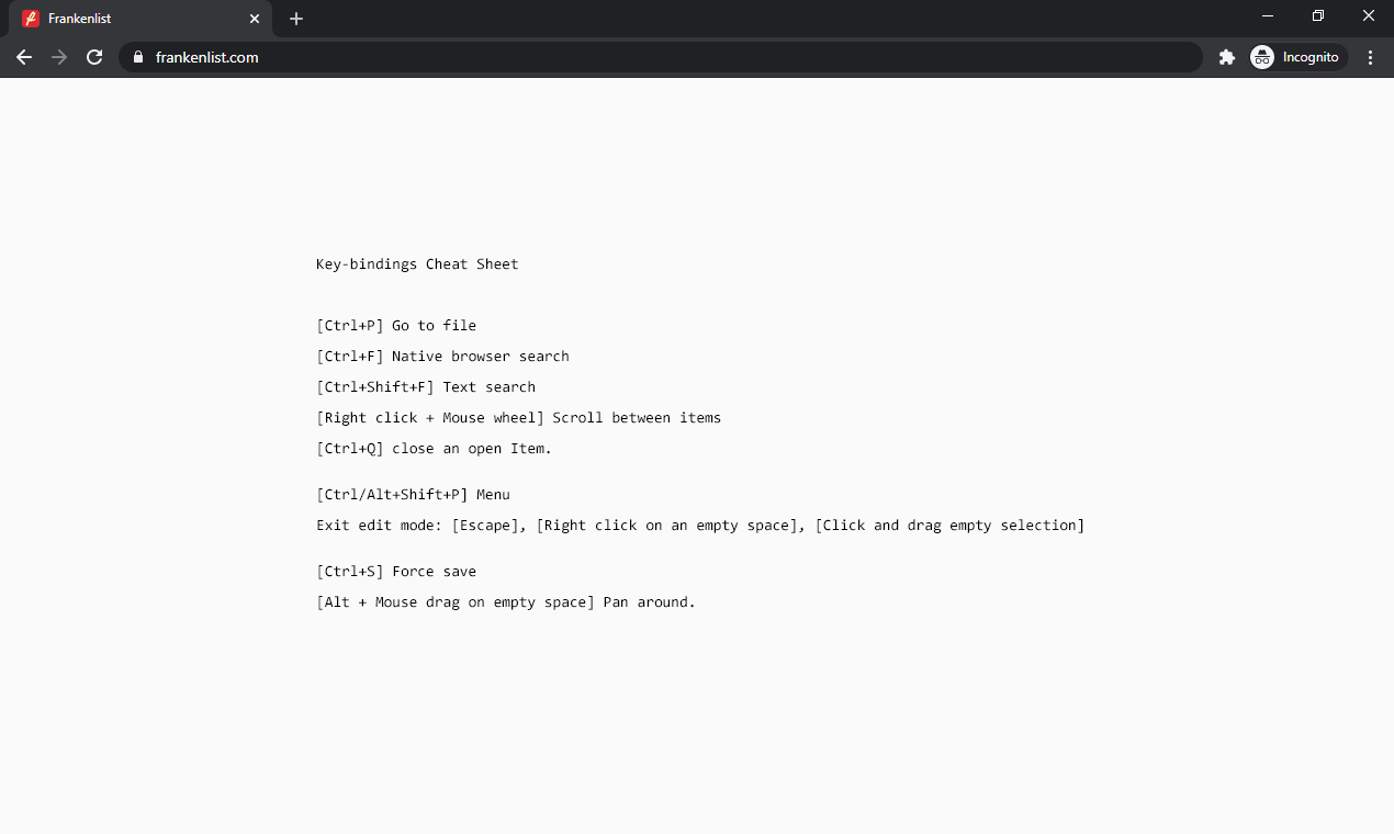 Frankenlist gallery image