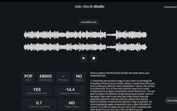 Mix Check Studio media 2