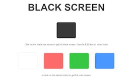 Full Black Screen media 1