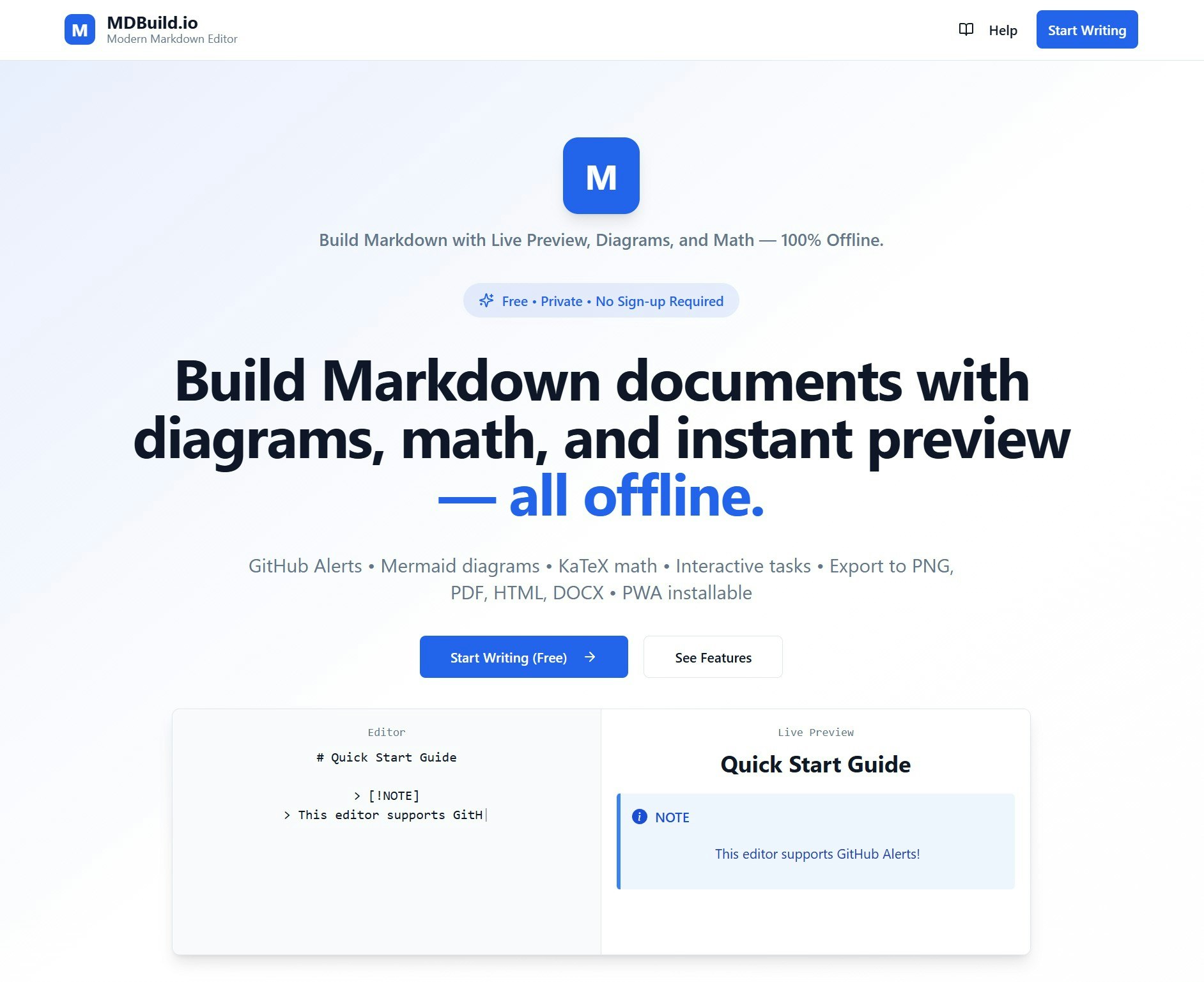 MDBuild.io gallery image