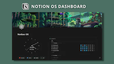 Notion OS Dashboard gallery image