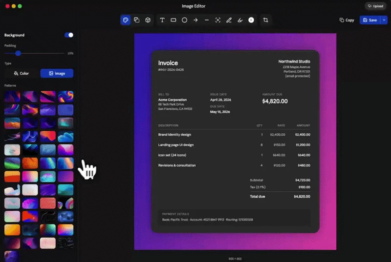 Beautiful screenshots for Windows & Mac screenshot 3