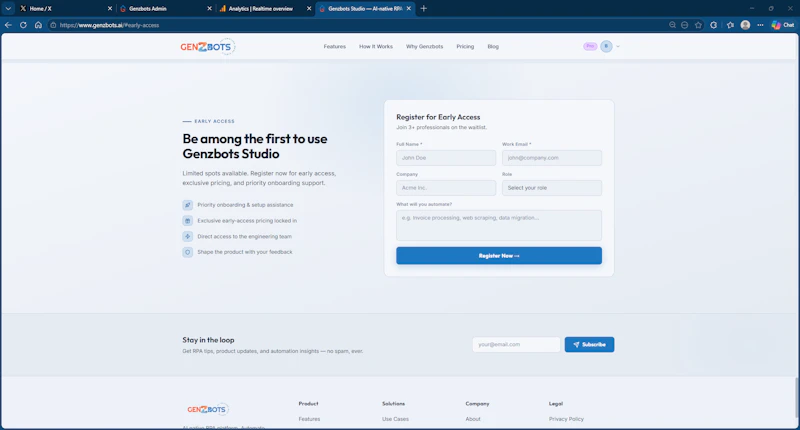 Genzbots Studio - Workflow designer screenshot 5