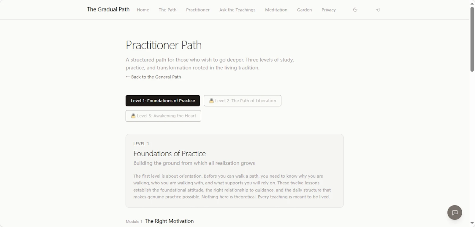 The Gradual Path screenshot 1