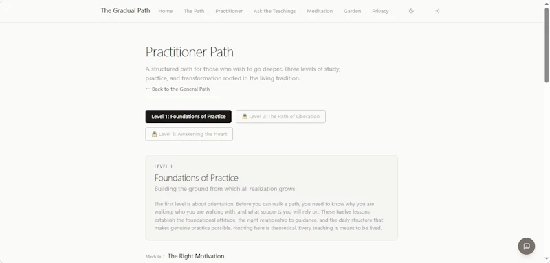 The Gradual Path screenshot 1