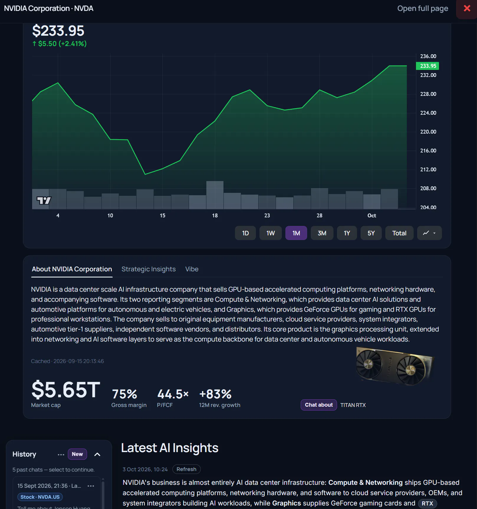AI Investor Stock Tracker gallery image