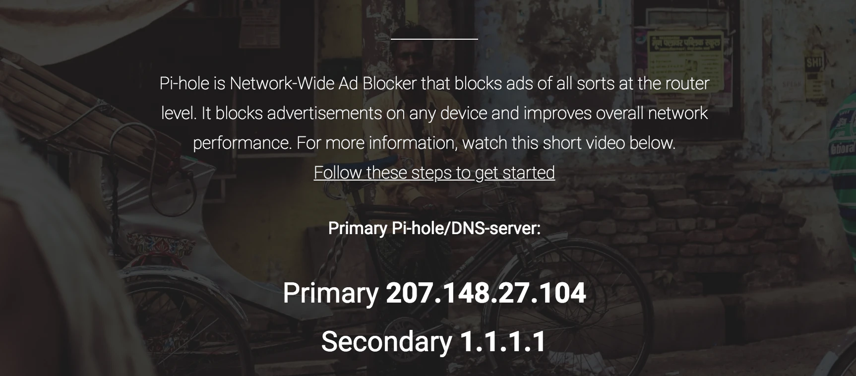 Pi-Hole Public DNS India