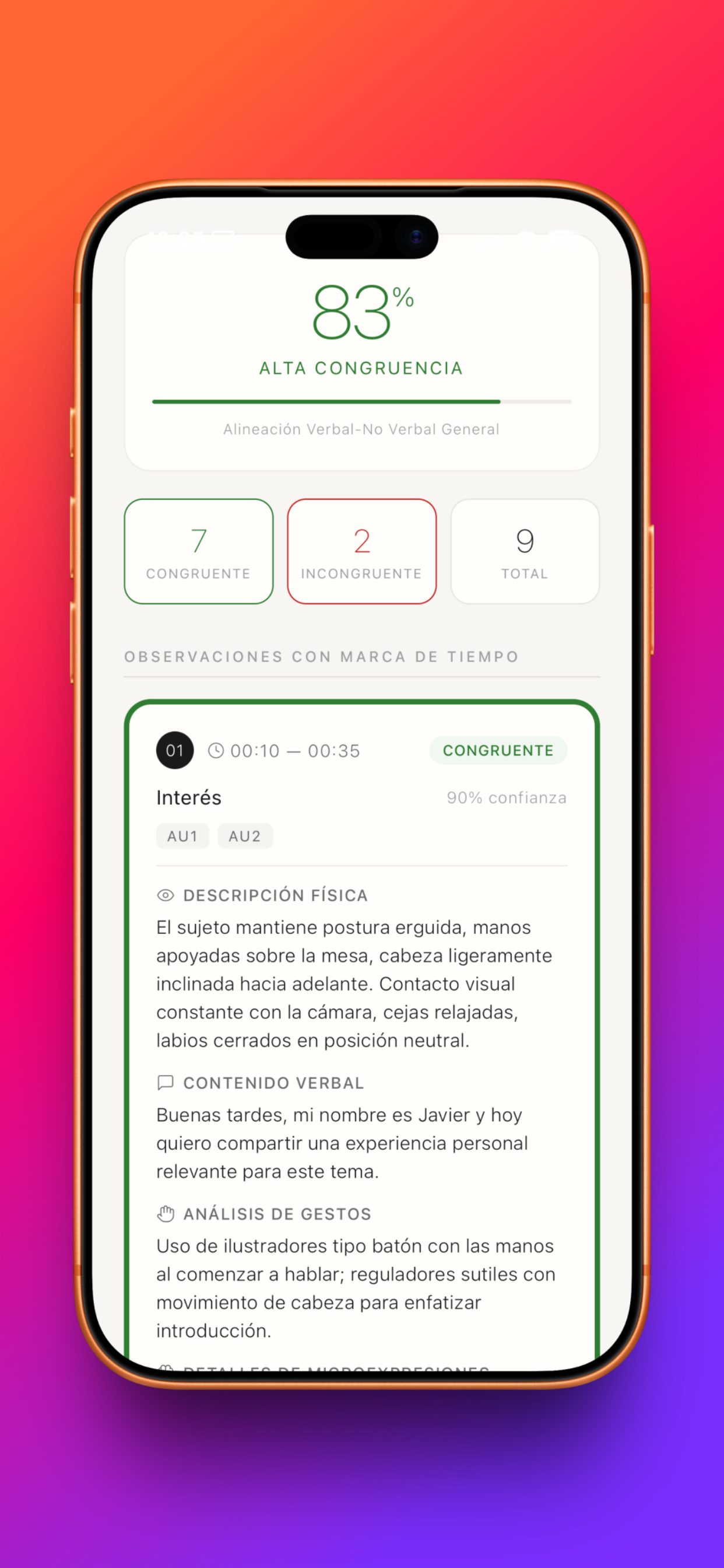 VERA AI - Screenshot 2 showing product features and functionality