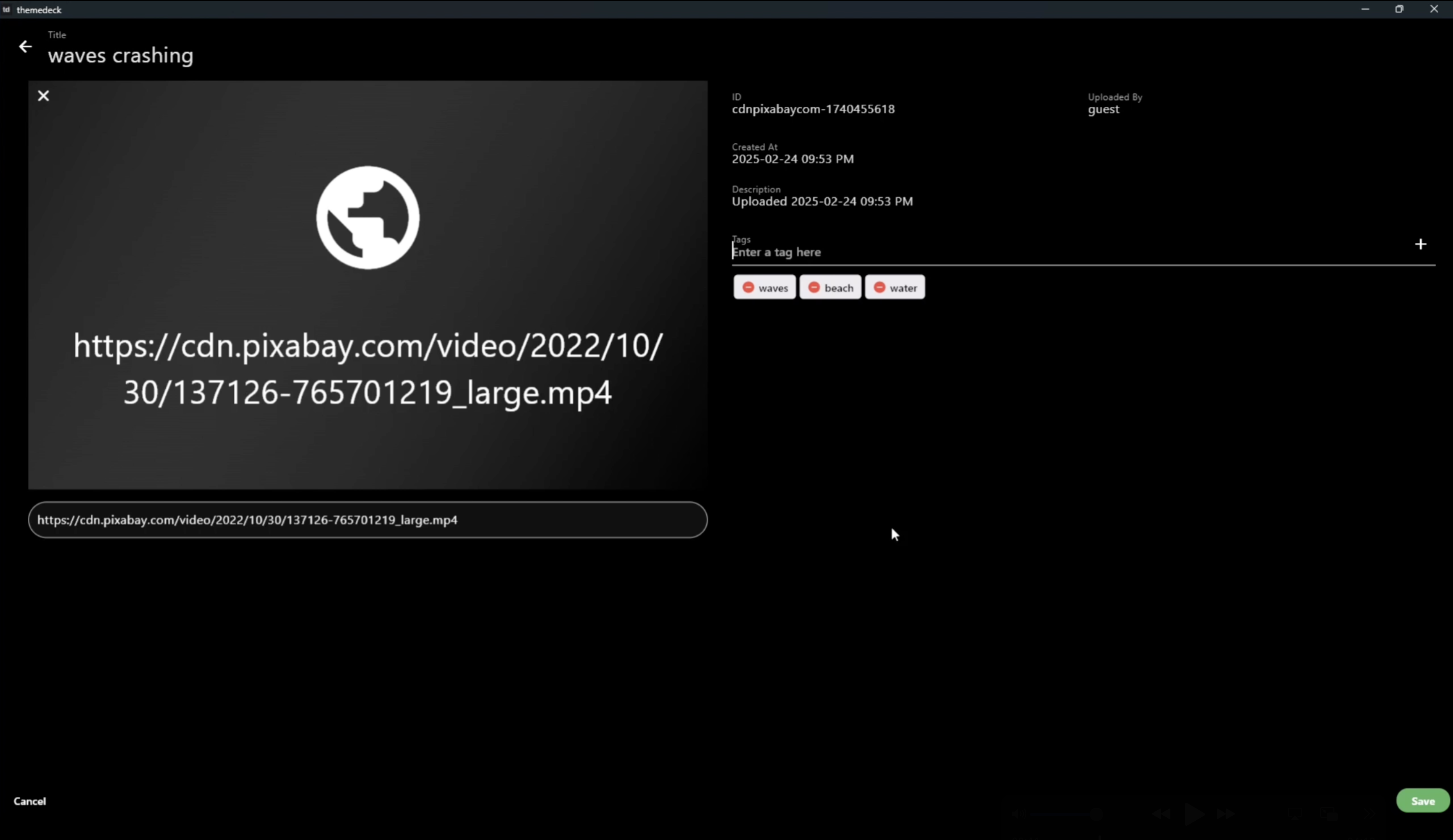 Media theo chủ đề - Bất kỳ trang web nào như một hình nền trực tiếp |YouTube, Tiktok, Insta, X 5