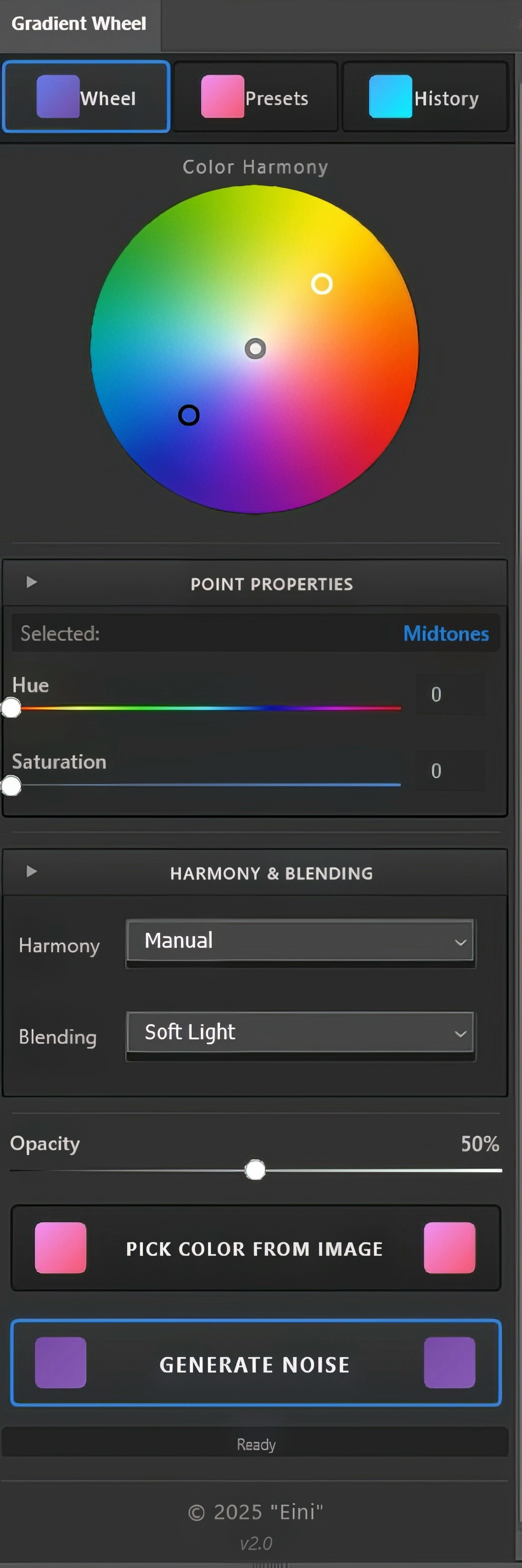 Gradient Wheel - Screenshot 2 showing product features and functionality