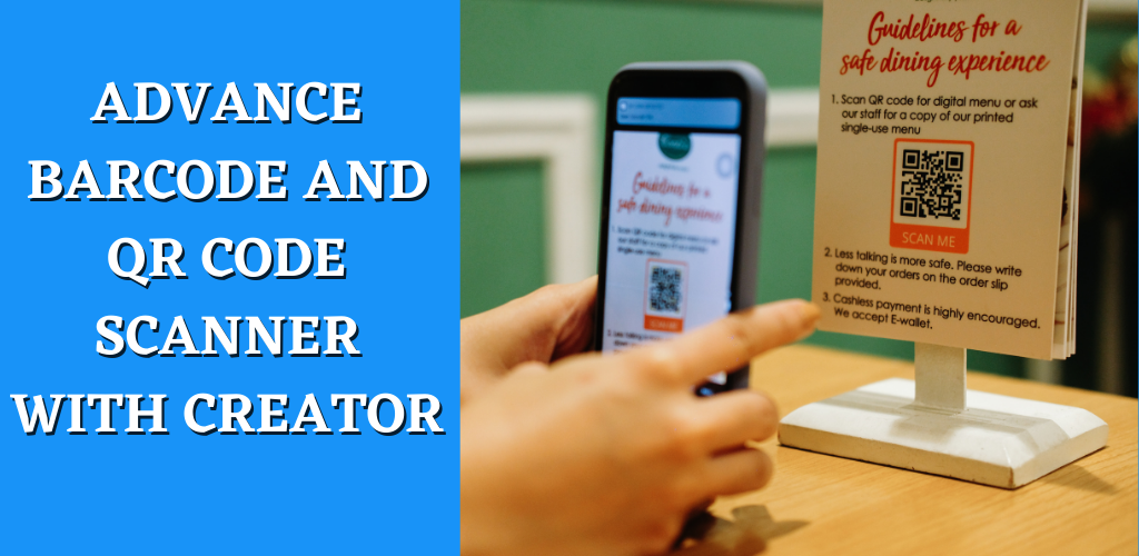 Barcode and qr scanner and creator gallery image