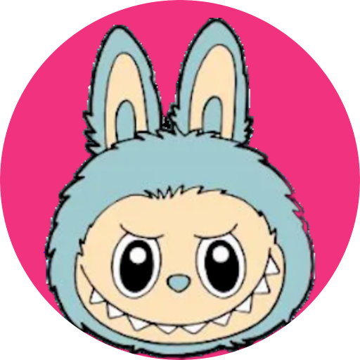 Mask Face with Labubu Emoji logo