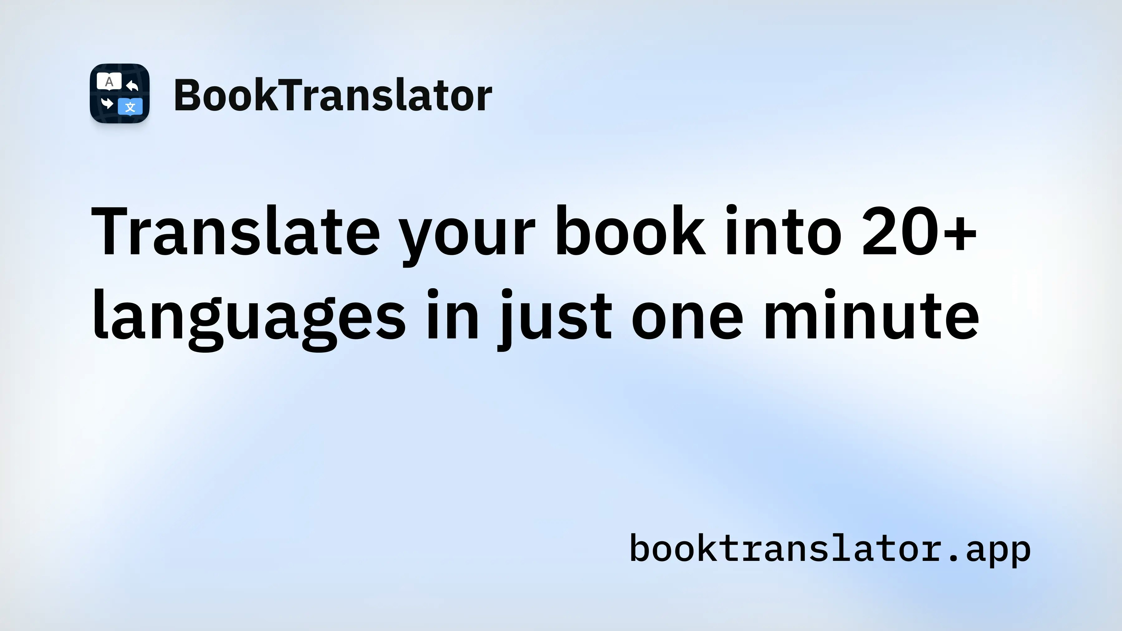 BookTranslator - Online epub/pdf book translation tool media 1
