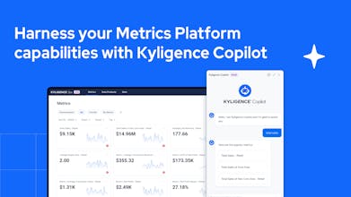 高リスクのタスクを特定するための Kyligence Copilot の KPI の高度な分析を示す画像。