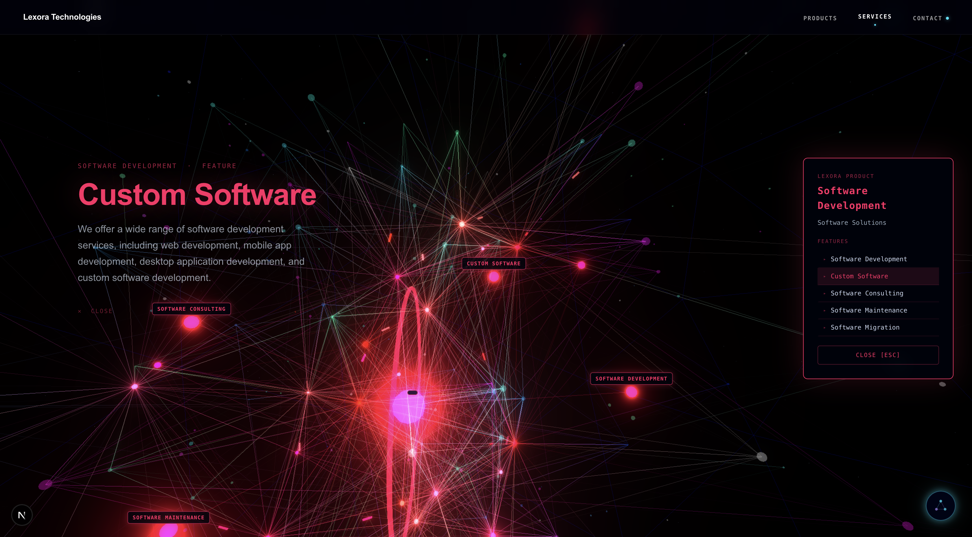 3D Neural Landing Page Kit gallery image
