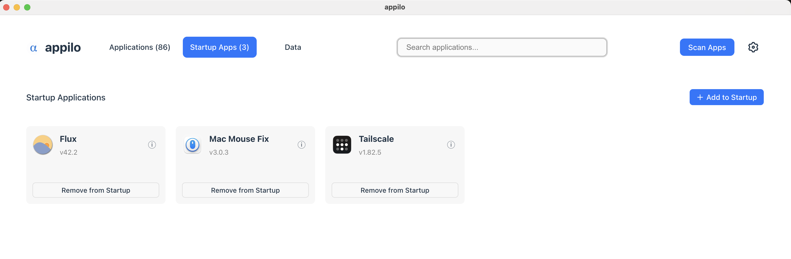 Appilio - Mac App Manager |组织和优化您的应用程序媒体3