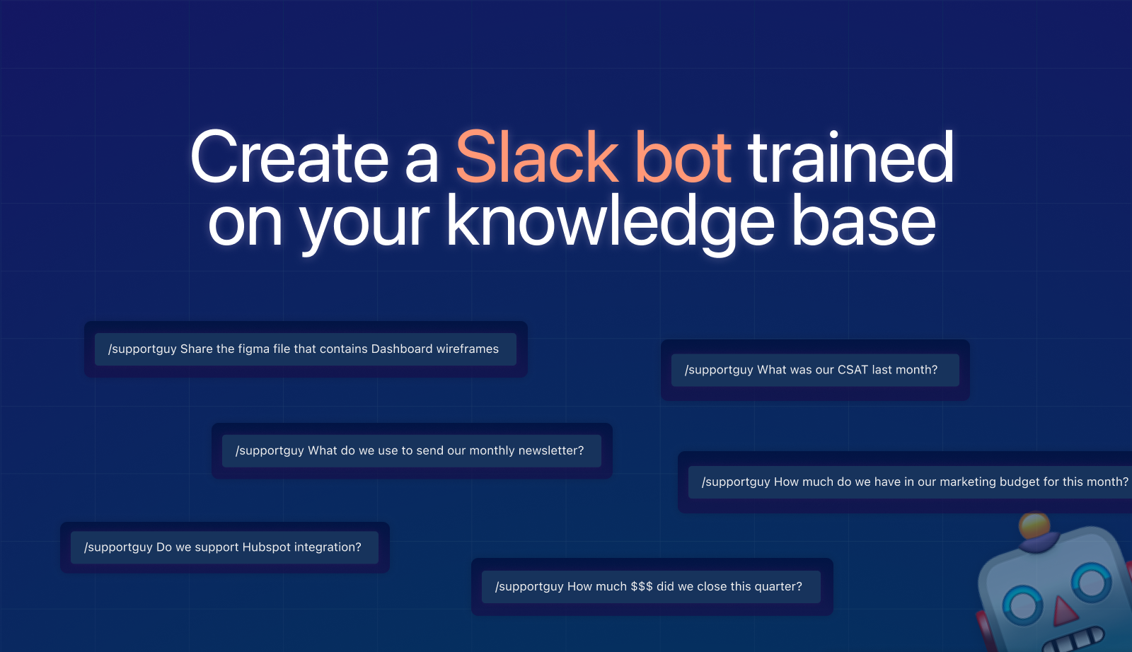 Media Supportguy Slack Bot - Tạo một bot slack được đào tạo trên cơ sở kiến thức của bạn 1