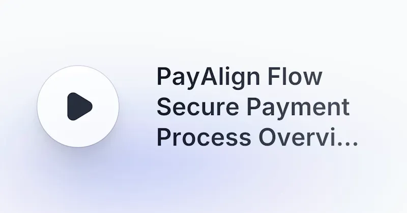 PayAlign Flow screenshot 1