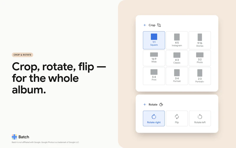 Bulk Edit Google Photos screenshot 3