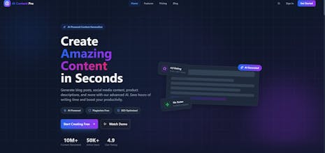 AI Content Generator SaaS Kit gallery image