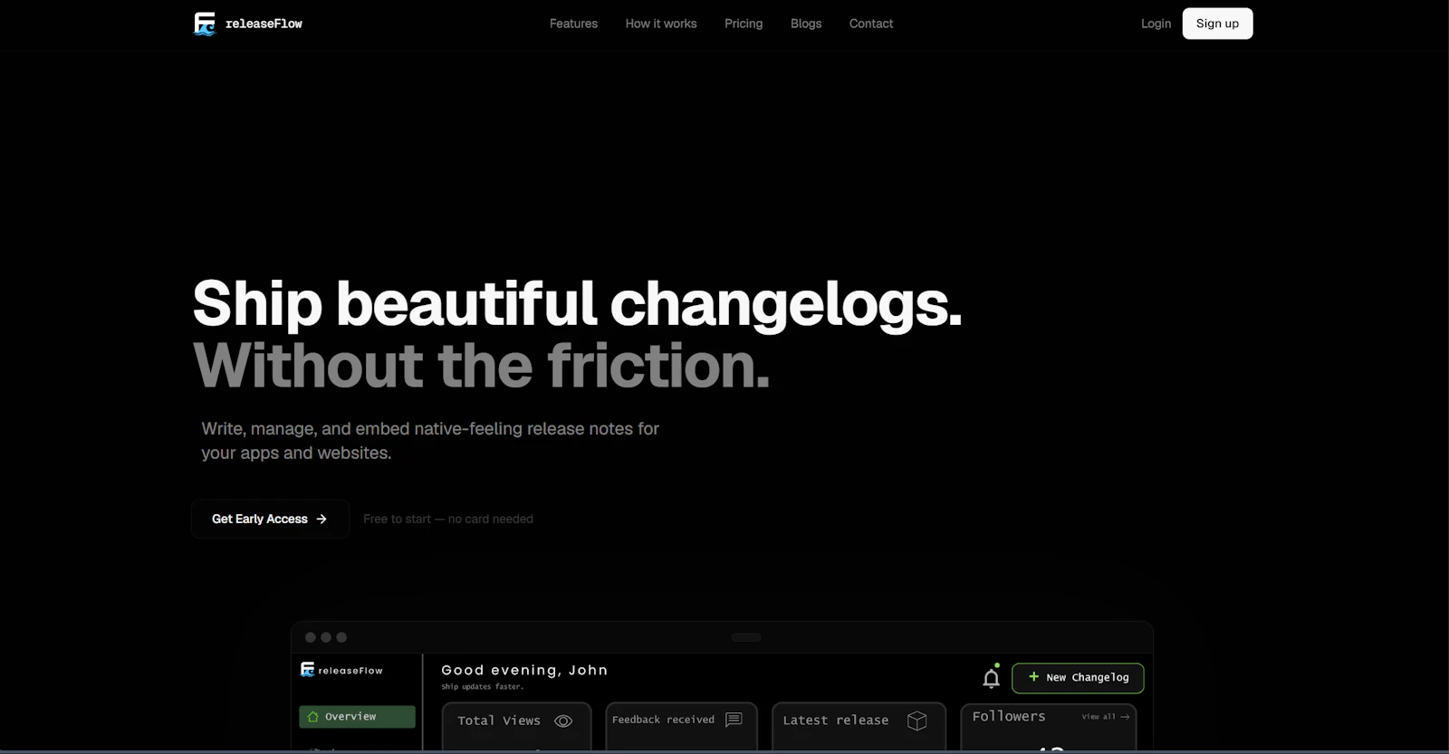 releaseFlow screenshot 2