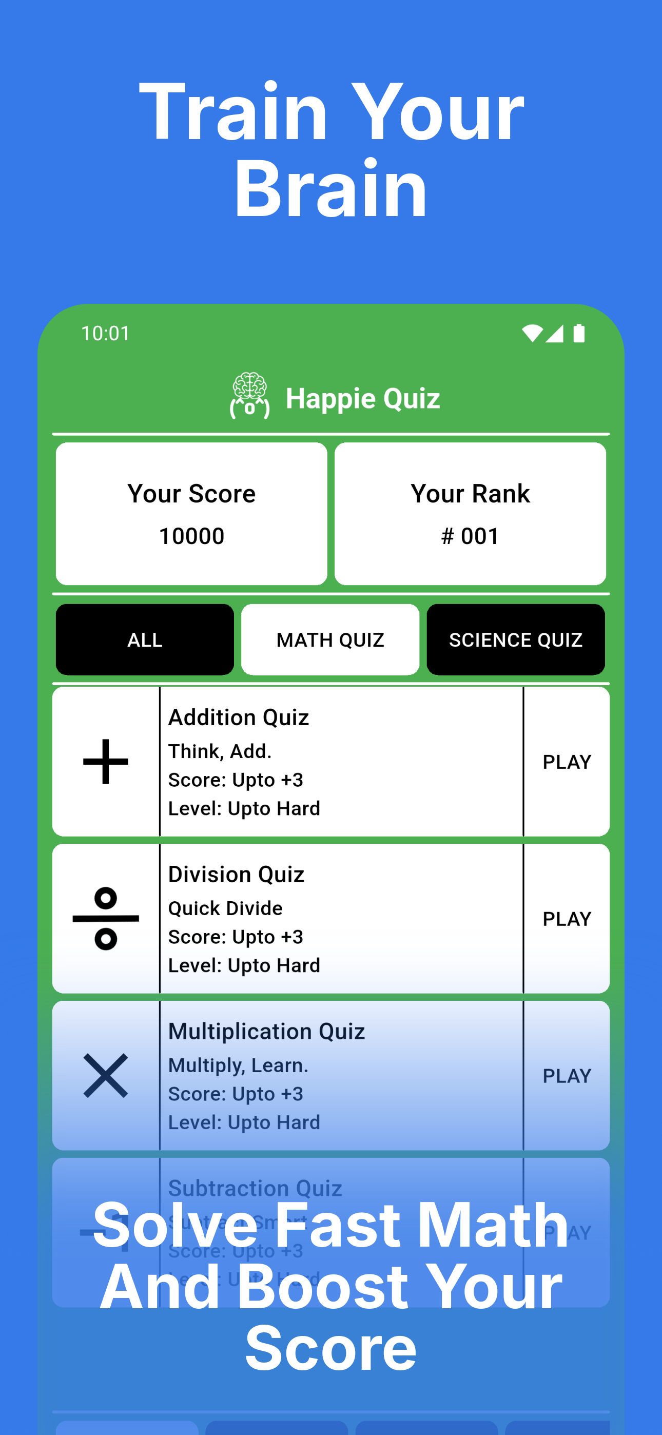 Happie Quiz Trivia Brain Game gallery image