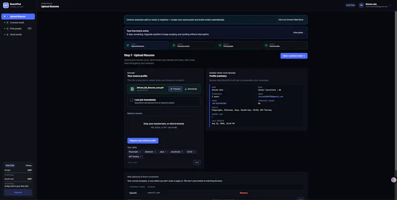 ReachPod screenshot 3